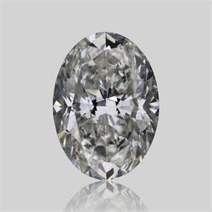 Picture of Natural Diamond 1.51 Carats, Oval with  Cut, H Color, SI2 Clarity and Certified by GIA