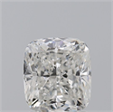 Diamante Natural 1.52 quilates, Del cojín , Color G, claridad SI2 y certificado GIA
