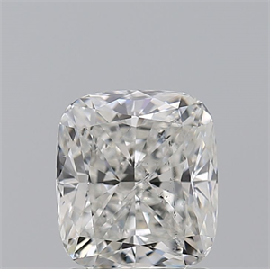 Foto Diamante Natural 1.52 quilates, Del cojín , Color G, claridad SI2 y certificado GIA de