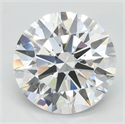 Del inventario de diamantes de laboratorio, 2.07 quilates, Redondo , Color D, claridad IF y certificado IGI