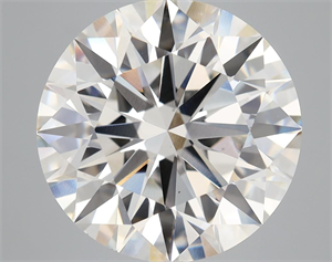 Picture of Lab Grown Diamond 9.06 Carats, Round with Ideal Cut, H Color, VS1 Clarity and Certified by IGI