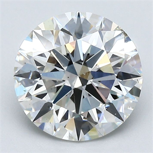 Foto Diamante Natural 2.22 quilates, Redondo , Color G, claridad SI1 y certificado GIA de