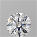 Natural Diamond 5.48 Carats, Round with Excellent Cut, D Color, VS1 Clarity and Certified by GIA