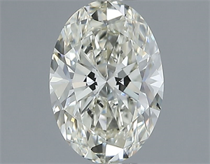 Picture of Natural Diamond 1.01 Carats, Oval with  Cut, J Color, VS1 Clarity and Certified by IGI