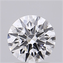 Lab Grown Diamond 0.94 Carats, Round with Ideal Cut, D Color, IF Clarity and Certified by IGI