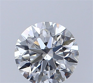 Foto Diamante Natural 0.50 quilates, Redondo , Color E, claridad SI1 y certificado GIA de