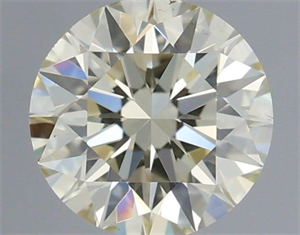 Picture of Natural Diamond 0.71 Carats, Round with Excellent Cut, M Color, VS2 Clarity and Certified by IGI