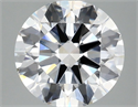 Lab Grown Diamond 3.02 Carats, Round with Ideal Cut, F Color, VVS2 Clarity and Certified by IGI