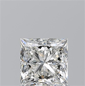 Picture of Natural Diamond 1.01 Carats, Princess with  Cut, H Color, VVS1 Clarity and Certified by GIA