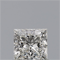 Diamante Natural 0.53 quilates, Princesa , Color G, claridad IF y certificado IGI