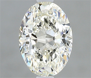 Foto Diamante Natural 0.70 quilates, Ovalado , Color H, claridad VVS2 y certificado IGI de