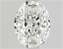 Diamante Natural 0.70 quilates, Ovalado , Color F, claridad VS2 y certificado GIA