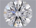 Lab Grown Diamond 1.04 Carats, Round with Ideal Cut, D Color, VVS2 Clarity and Certified by IGI