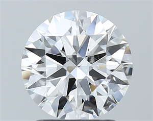 Picture of Natural Diamond 1.70 Carats, Round with Excellent Cut, G Color, SI2 Clarity and Certified by GIA