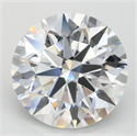 Del inventario de diamantes de laboratorio, 4.66 quilates, Redondo , Color D, claridad FL y certificado IGI