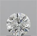 Natural Diamond 0.70 Carats, Round with Excellent Cut, H Color, VVS1 Clarity and Certified by GIA