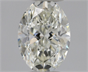 Diamante Natural 0.50 quilates, Ovalado , Color J, claridad VS1 y certificado GIA