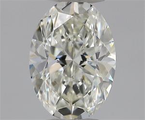 Foto Diamante Natural 0.50 quilates, Ovalado , Color J, claridad VS1 y certificado GIA de