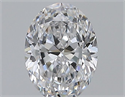 Diamante Natural 0.43 quilates, Ovalado , Color D, claridad VS1 y certificado GIA