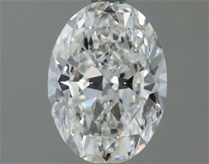 Picture of Natural Diamond 1.51 Carats, Oval with  Cut, F Color, VS1 Clarity and Certified by IGI