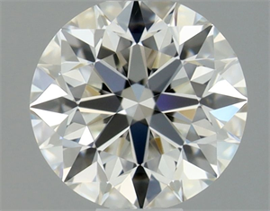 Foto Diamante Natural 0.41 quilates, Redondo , Color G, claridad IF y certificado GIA de