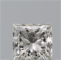 Diamante Natural 0.41 quilates, Princesa , Color G, claridad VVS1 y certificado IGI