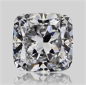 Natural Diamond 0.44 Carats, Cushion with  Cut, E Color, VVS2 Clarity and Certified by GIA