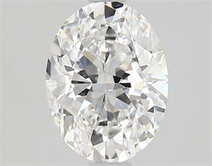 Picture of Natural Diamond 1.01 Carats, Oval with  Cut, D Color, VVS1 Clarity and Certified by GIA