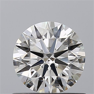 Picture of Natural Diamond 0.55 Carats, Round with Excellent Cut, E Color, SI1 Clarity and Certified by IGI