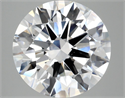Lab Grown Diamond 6.00 Carats, Round with Ideal Cut, E Color, VS1 Clarity and Certified by IGI