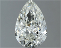 Natural Diamond 0.90 Carats, Pear with  Cut, I Color, SI1 Clarity and Certified by IGI