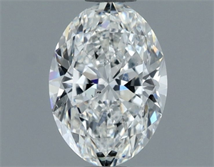 Picture of Natural Diamond 1.01 Carats, Oval with  Cut, F Color, SI1 Clarity and Certified by GIA