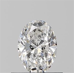 Picture of Natural Diamond 0.50 Carats, Oval with  Cut, E Color, VS2 Clarity and Certified by GIA