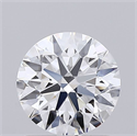 Lab Grown Diamond 1.05 Carats, Round with Ideal Cut, D Color, VS1 Clarity and Certified by IGI