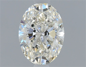 Picture of Natural Diamond 0.70 Carats, Oval with  Cut, I Color, VS2 Clarity and Certified by GIA