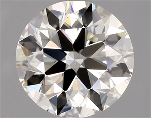 Picture of Natural Diamond 1.00 Carats, Round with Excellent Cut, K Color, VVS2 Clarity and Certified by GIA