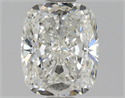 Natural Diamond 0.90 Carats, Cushion with  Cut, H Color, VVS2 Clarity and Certified by GIA