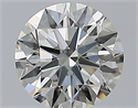 Natural Diamond 1.20 Carats, Round with Excellent Cut, K Color, VS2 Clarity and Certified by GIA