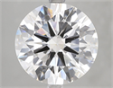Lab Grown Diamond 5.55 Carats, Round with Ideal Cut, E Color, VVS2 Clarity and Certified by IGI