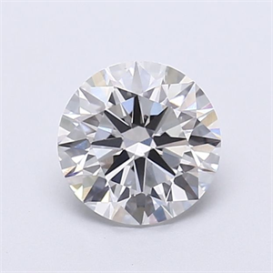 Picture of Lab Grown Diamond 1.30 Carats, Round with Ideal Cut, F Color, VVS2 Clarity and Certified by IGI