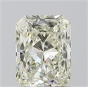 Natural Diamond 1.20 Carats, Radiant with  Cut, M Color, SI1 Clarity and Certified by GIA