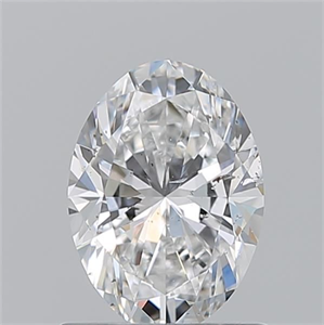 Picture of Natural Diamond 1.01 Carats, Oval with  Cut, E Color, SI2 Clarity and Certified by GIA