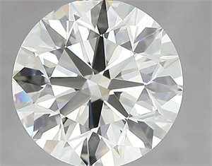 Foto Diamante Natural 2.50 quilates, Redondo , Color L, claridad IF y certificado IGI de