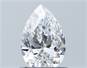 Natural Diamond 0.60 Carats, Pear with  Cut, D Color, VS1 Clarity and Certified by GIA