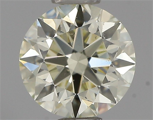 Picture of Natural Diamond 0.71 Carats, Round with Very Good Cut, N Color, SI1 Clarity and Certified by IGI