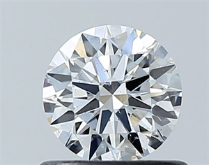 Foto Diamante Natural 0.60 quilates, Redondo , Color G, claridad SI1 y certificado GIA de