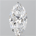 Natural Diamond 3.03 Carats, Marquise with  Cut, D Color, VS1 Clarity and Certified by GIA