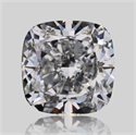 Natural Diamond 0.56 Carats, Cushion with  Cut, D Color, VVS2 Clarity and Certified by GIA