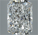 Natural Diamond 3.01 Carats, Radiant with  Cut, F Color, SI1 Clarity and Certified by GIA