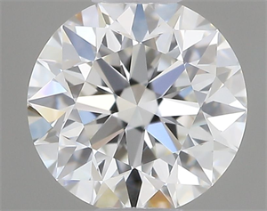 Foto Diamante Natural 0.53 quilates, Redondo , Color H, claridad VVS1 y certificado GIA de